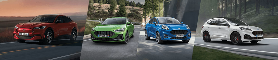 Gamme de véhicules Ford disponibles chez Ford Béziers